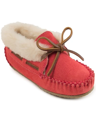 Minnetonka Little and Big Girls Charley Bootie Slipper