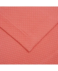 Superior 100% Cotton Diamond Solitaire All-Season 3-Piece Coverlet Set