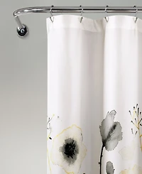 Lush Decor Zuri Flora Shower Curtain, 72" x 72"