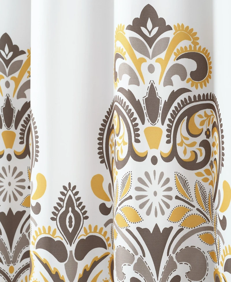 Lush Decor Clara Bohemian Shower Curtain, 72" x