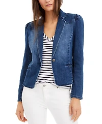 I.n.c. International Concepts Women's Puff-Sleeve Blazer, Created for Macy's