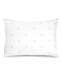 Calvin Klein Monogram Logo Density Collection Cotton Pillow