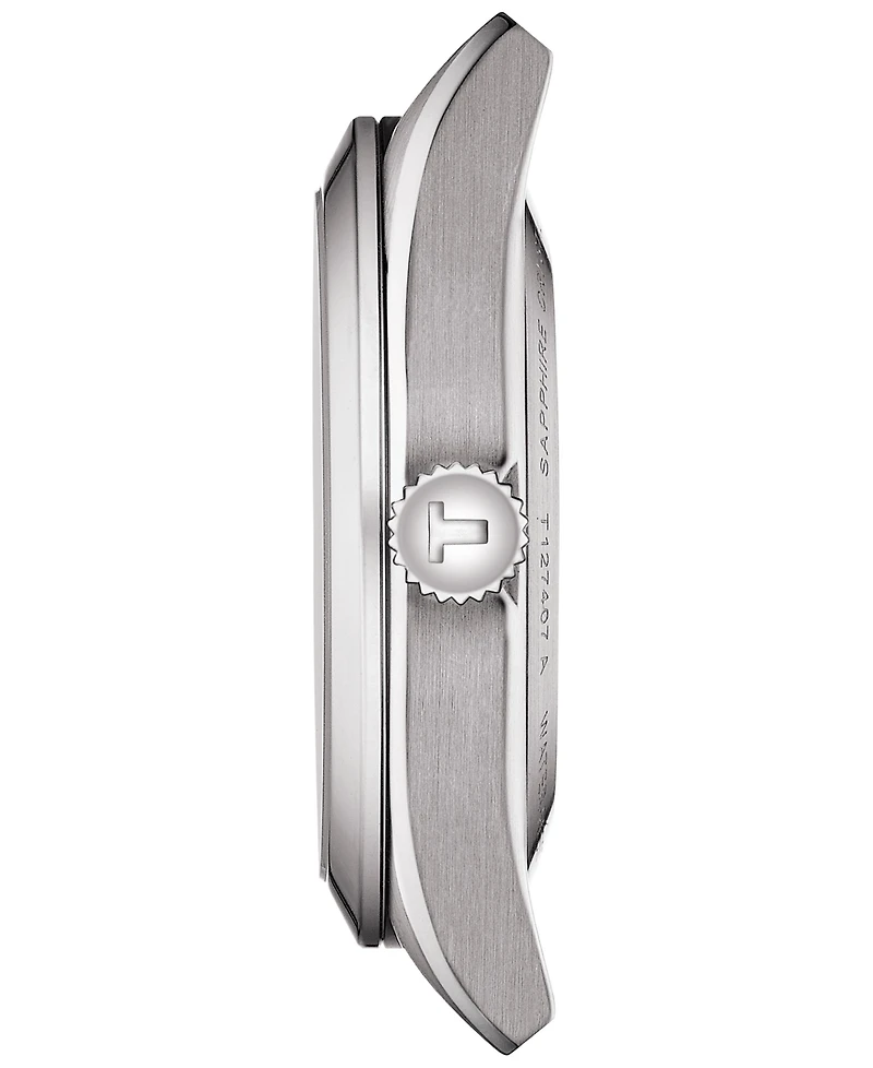 Tissot Men's Swiss Automatic T-Classic Gentleman Powermatic 80 Silicium Stainless Steel Bracelet Watch 40mm