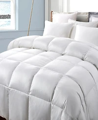 Serta White Down Fiber & Feather Light Warmth Comforter
