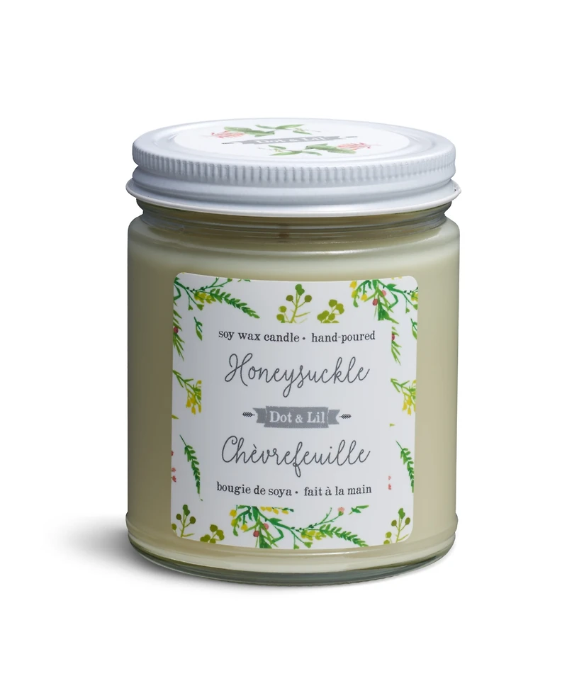 Dot & Lil Honeysuckle Soy Candle