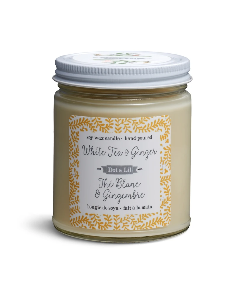 Dot & Lil White Tea Soy Candle