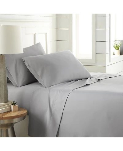 Southshore Fine Linens Chic Solids Ultra Soft 4-Pc. Sheet Set
