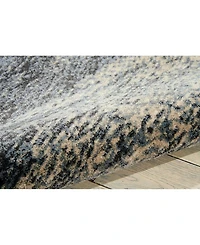Long Street Looms Samuel SAM06 Driftwood 6'6" x 9'6" Area Rug