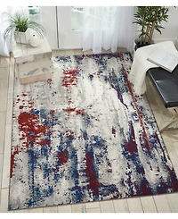 Long Street Looms Samuel SAM15 Multi 7'10" x 10'6" Area Rug