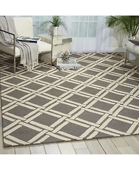 Long Street Looms Straight STR04 Gray 8' x 11' Area Rug