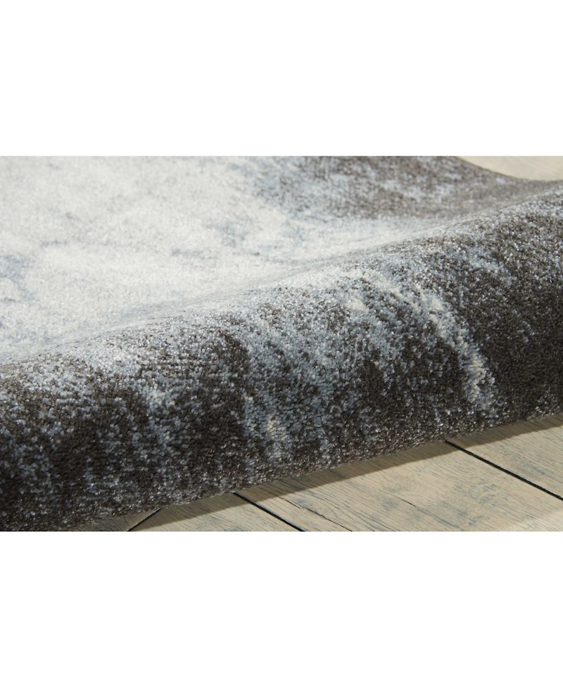 Long Street Looms Samuel SAM01 Ivory 2'2" x 7'6" Runner Rug