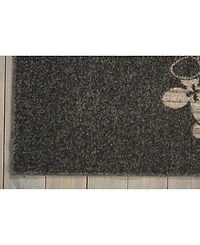 Long Street Looms Samuel SAM02 Charcoal 9'3" x 12'9" Area Rug