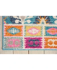 Long Street Looms Zeal ZEA02 Multi 5'3" x 7'3" Area Rug
