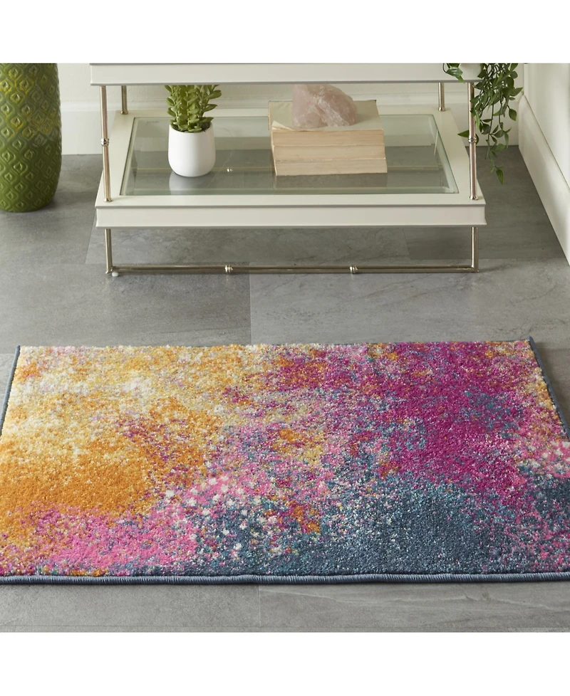 Long Street Looms Zeal ZEA10 Multi 1'10" x 2'10" Area Rug