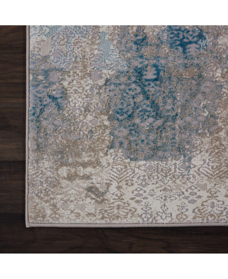 Long Street Looms Fate FAT07 Ivory 2'2" x 7'6" Runner Rug