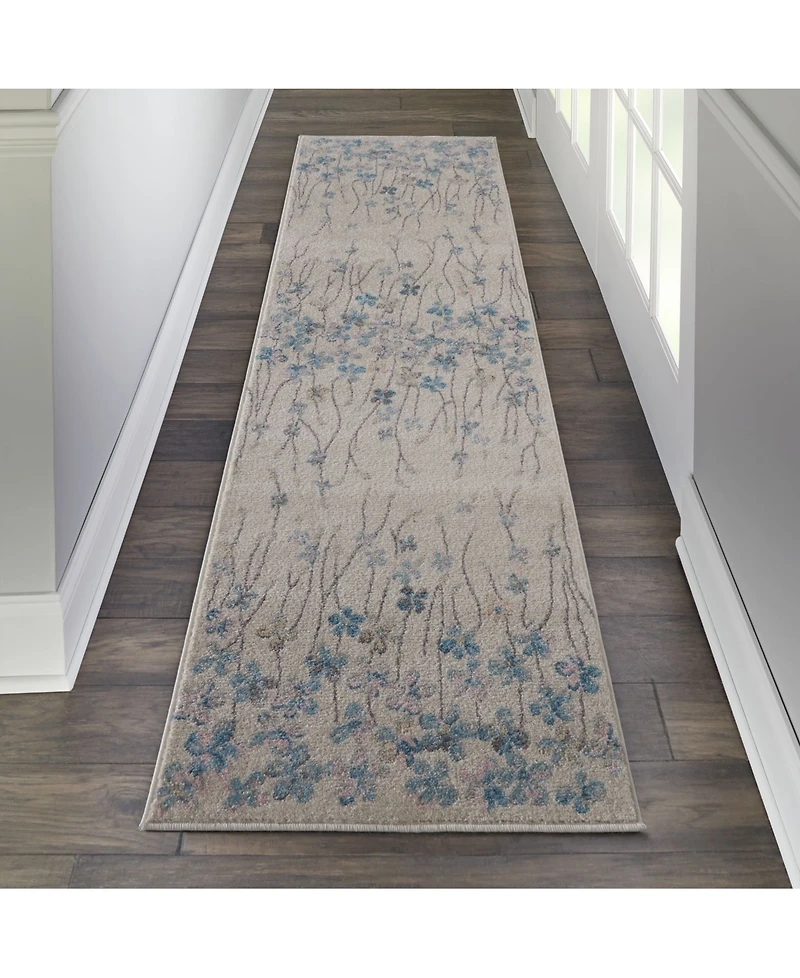 Long Street Looms Peace PEA04 2'3" x 7'3" Runner Rug