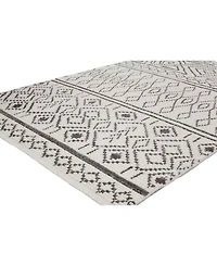 Closeout! Bashian Natural Wool M133 Ivory 3'6" x 5'6" Area Rug