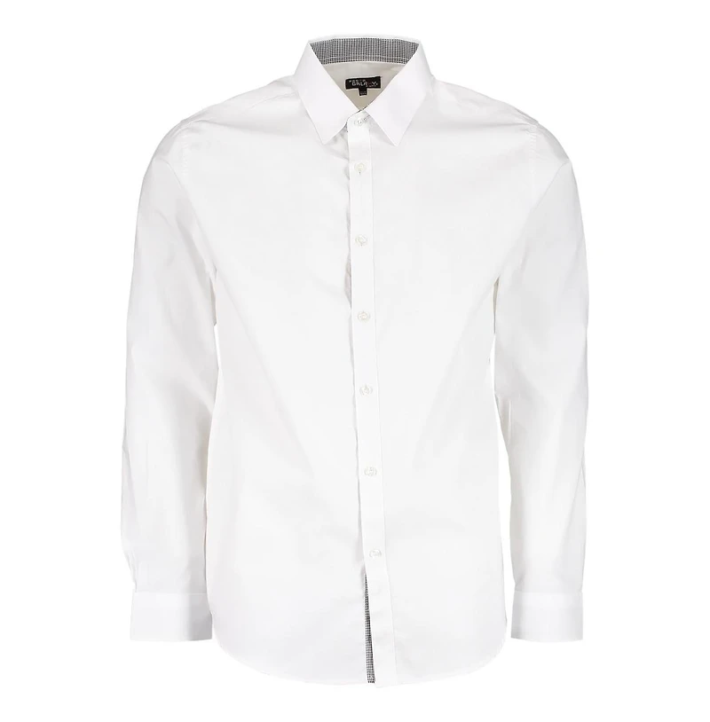 Galaxy By Harvic Mens Long Sleeve Solid Slim Fit Dress Shirts