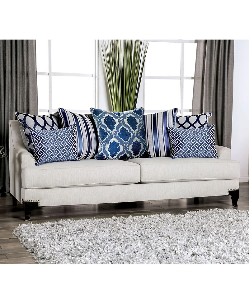 Furniture of America Allyson Upholstered Sofa