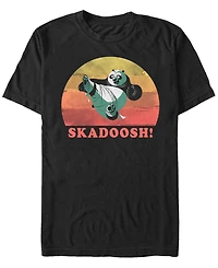 Fifth Sun Kung Fu Panda Men's Skadoosh Po Sunset Short Sleeve T-Shirt