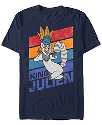 Fifth Sun Madagascar Men's King Julien Short Sleeve T-Shirt