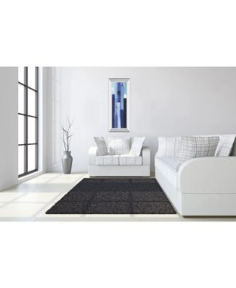 Classy Art Azul Waterfall By Grace Popp Mirror Framed Print Wall Art Collection