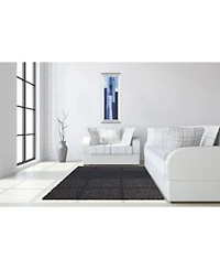 Classy Art Azul Waterfall By Grace Popp Mirror Framed Print Wall Art Collection