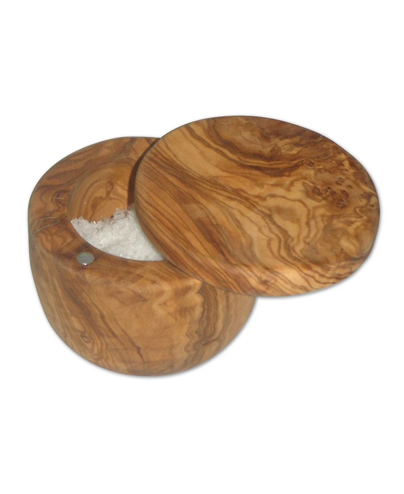 Berard Handcrafted Olive Wood Salt Keeper