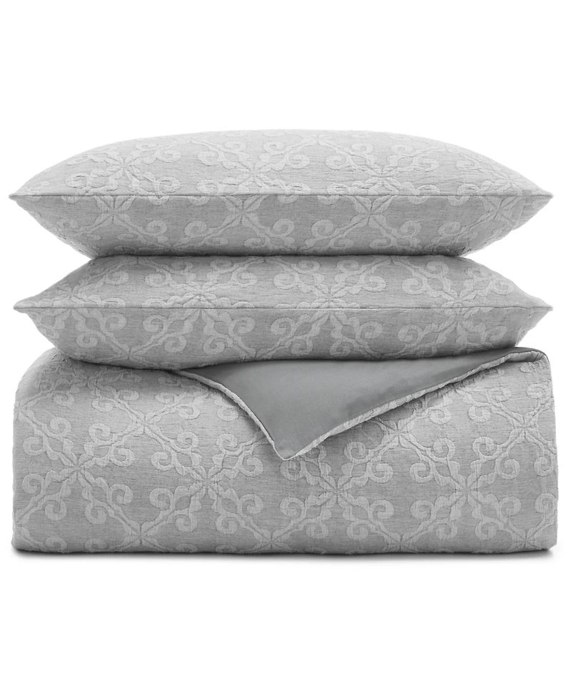 Last Act! Charter Club Woven Tile 2-Pc. Comforter Set, Twin, Exclusively at Macy's