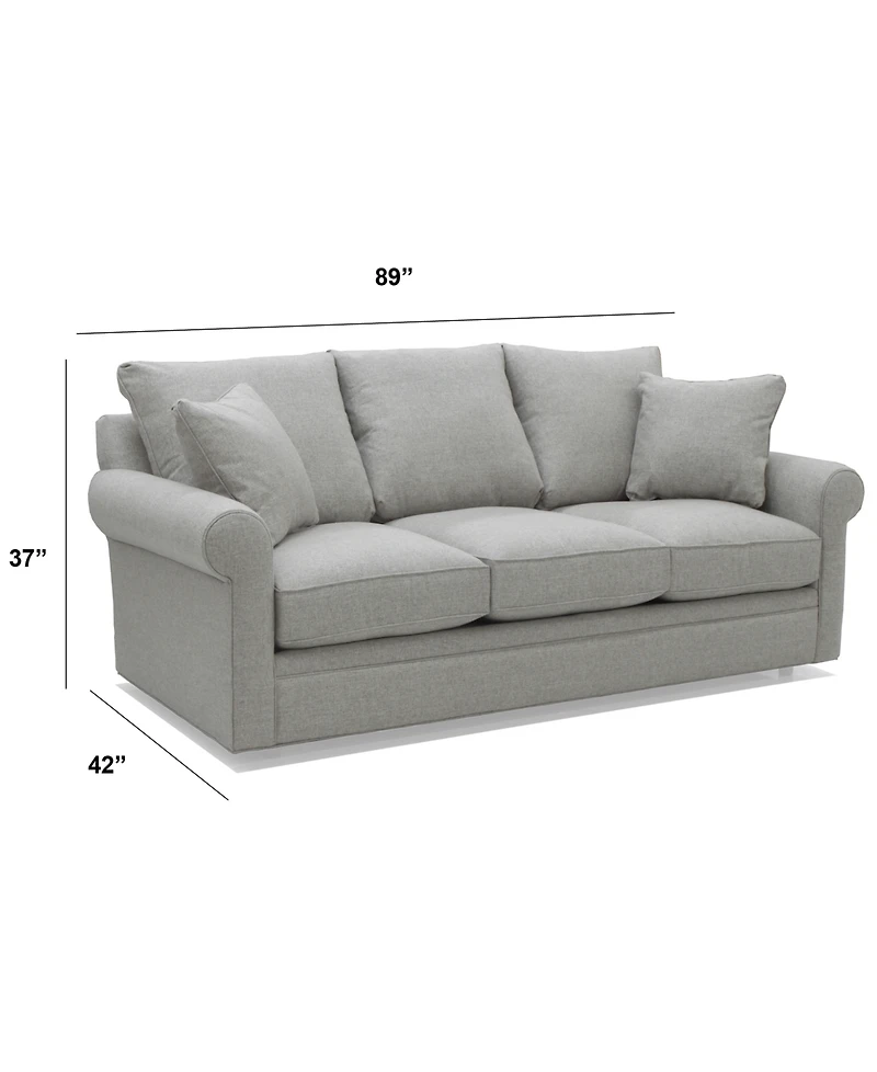 Closeout! Zaniel 89" Fabric Sofa