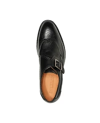 Anthony Veer Men's Roosevelt Iii Single Monkstrap Wingtip Goodyear Dress Shoes