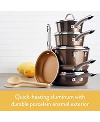 Ayesha Curry Home Collection 12" Covered Deep Skillet