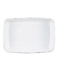 Vietri Santorini Stripe Rectangular Baker