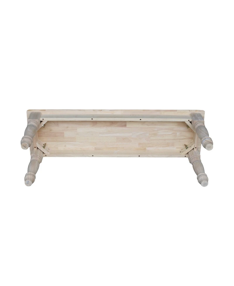 International Concepts Farmhouse Bench