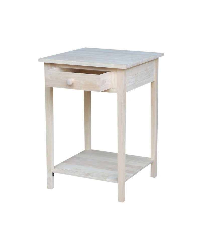 International Concepts Hampton Bedside Table
