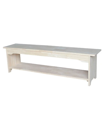 International Concepts Brookstone Bench