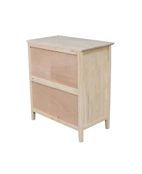 International Concepts Chest with 3 Drawers