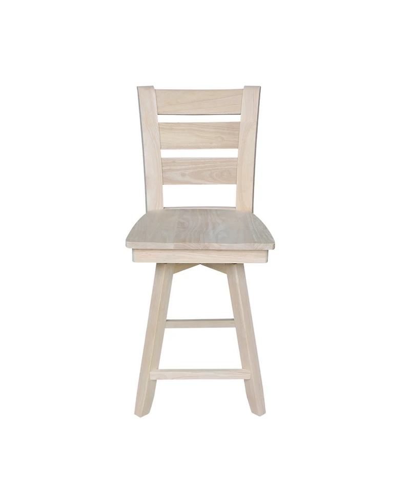 International Concepts Tuscany Counter height Stool with Swivel and Auto Return