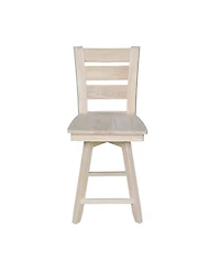International Concepts Tuscany Counter height Stool with Swivel and Auto Return