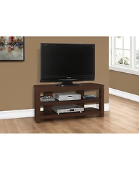 Monarch Specialties Tv Stand - 42" L Cherry Corner