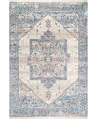 nuLoom Mystic Ehtel Medallion Fringe 8' x 10' Area Rug