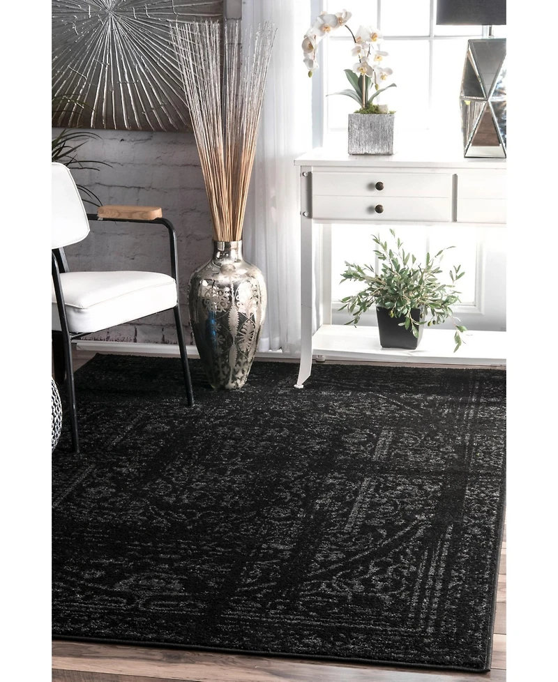 nuLoom Smoky Vintage-Inspired Arlena 5' x 8' Area Rug