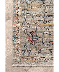 nuLoom Delicate Prima Persian Vintage-Inspired Beige 8' x 10' Area Rug