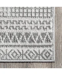Nuloom Creek Vintage Inspired Amerie Gray Area Rug