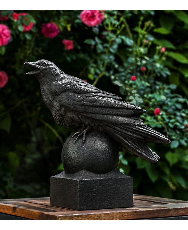 Campania International Corvus Animal Statuary