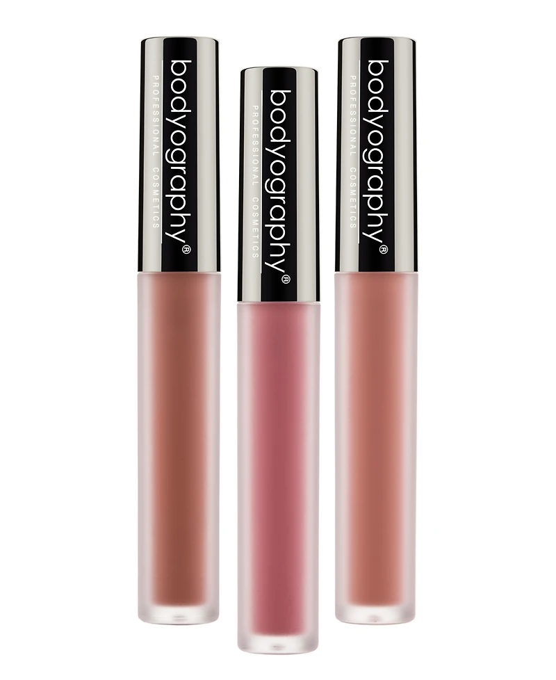 Bodyography Lip Lava Liquid Lipstick Trio