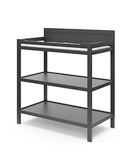 Storkcraft Alpine Changing Table (Gray) - Includes Water Resistant Pad