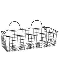 Design Imports Medium 2-Pc. Wire Wall Basket Set