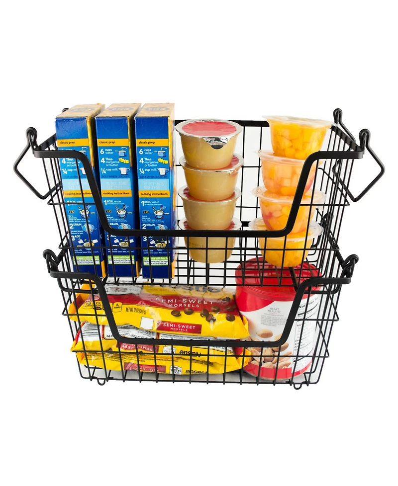 Design Imports Metal Basket Rectangle Small