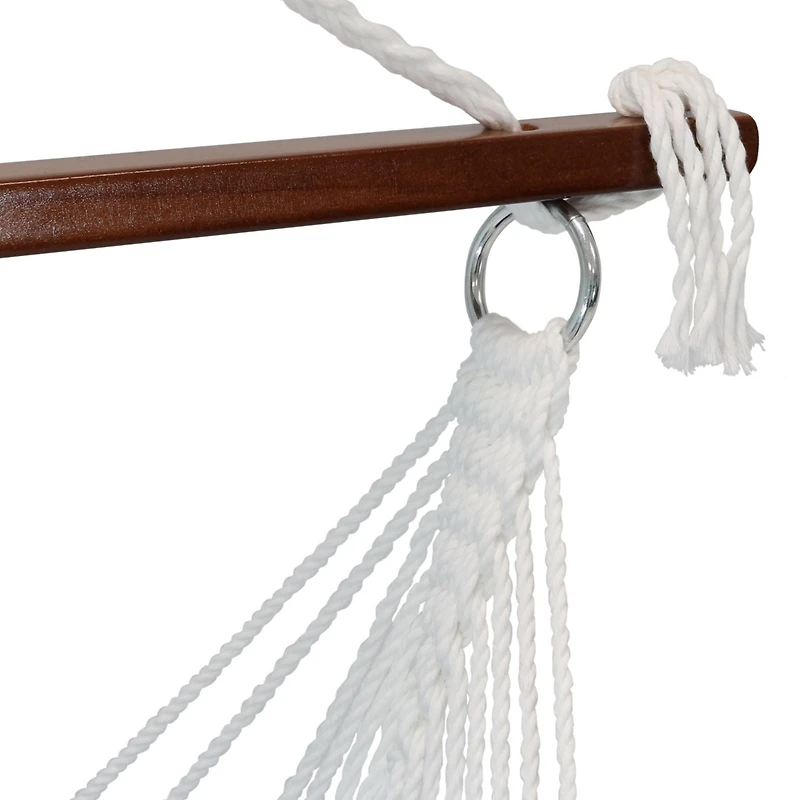 Large Tufted Victorian Hammock Chair Swing for Backyard and Patio - 300 lb Weight Capacity